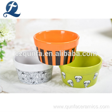 Halloween Decor Snack Food Dish Custom Ceramic Tableware